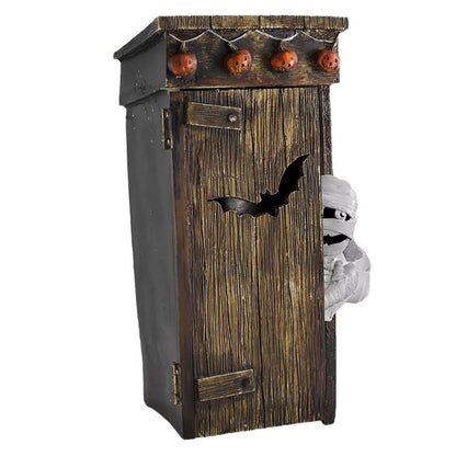 Outdoor Toilet Mummy Animation Decoration Holloween